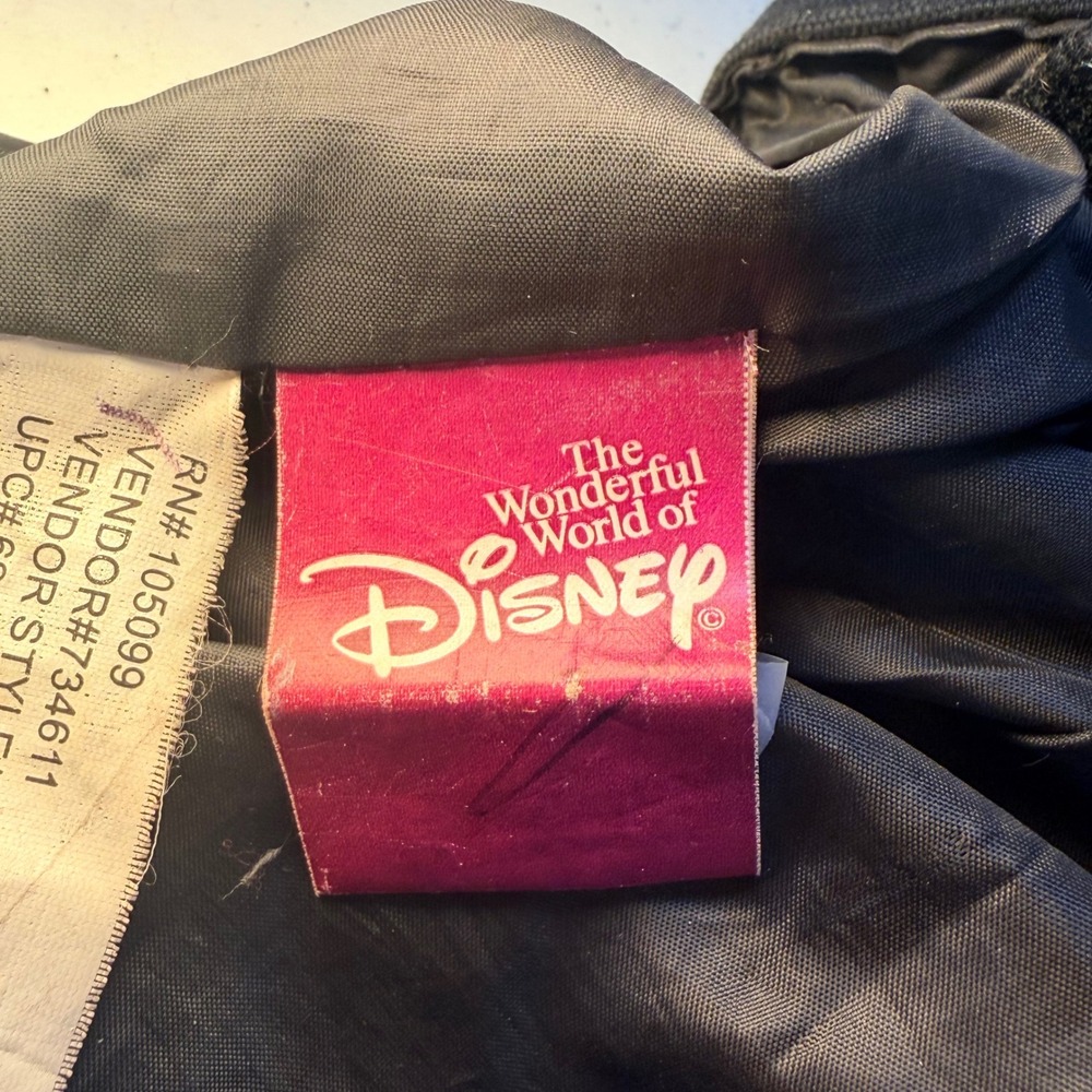 Disney Mickey Mouse Y2K Pink Black Silver Canvas Tote Bag Vintage Style - Picture 11 of 15